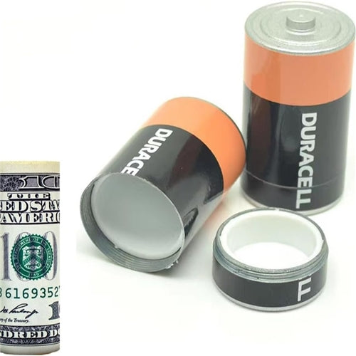 Duracell D-Battery Stash