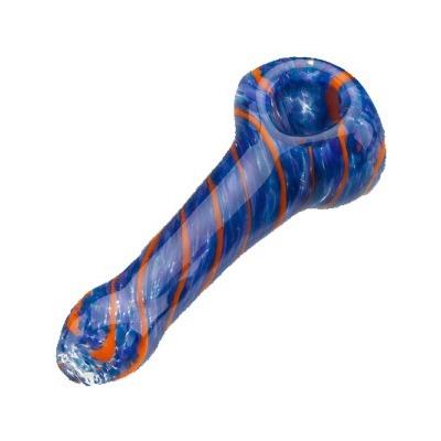 Coloured Glass Pipe (Deep Blue) Agung