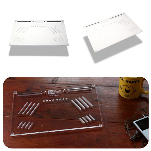 OG The Platter Snuff Board- Clear OG Snuff