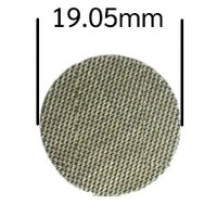 10pk Flat Mesh Screens- 19.05mm