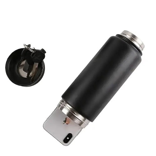 Stainless Steel Tumbler Stash- Black Temu