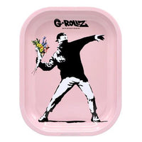 G-Rollz Tray Small- Flower Thrower Pink