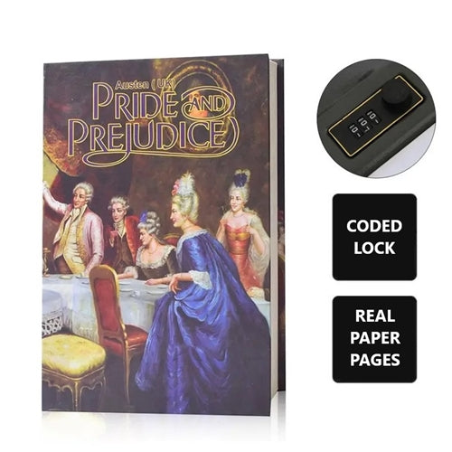 Book Safe w/ Paper Pages- Pride & Pre. High on Chapel