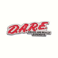 D.A.R.E. (Drugs Are Really Expensive) Badge Pin