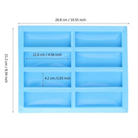 8-Hole Bar Silicone Mould