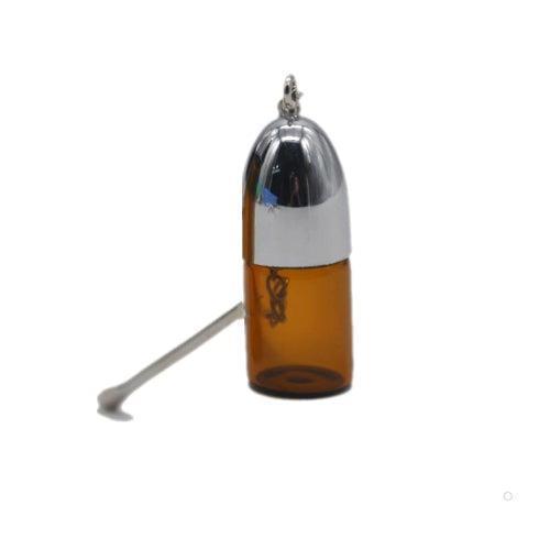 Bottle w/Chain Spoon Keychain