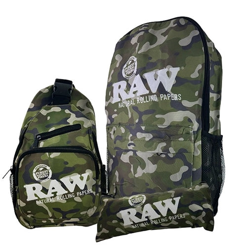 RAW Army Camo 3pc Bag Set