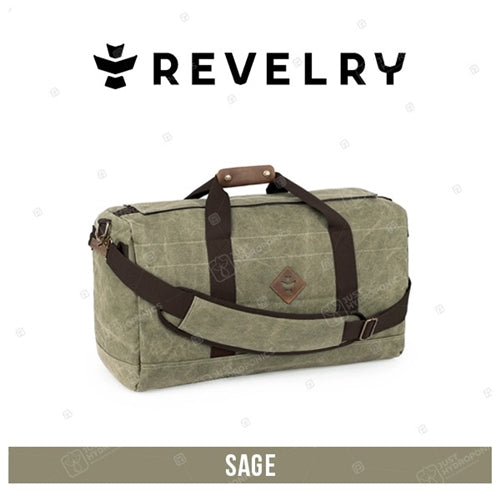 Revelry Around-Towner S/Proof Duffle- Sage High on Chapel