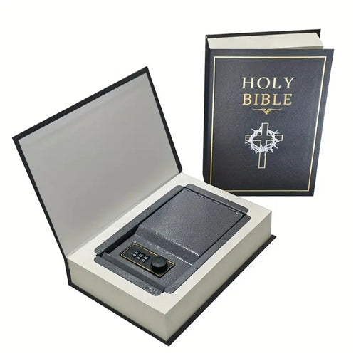 Bible Real Book Safe- Coded Lock Temu