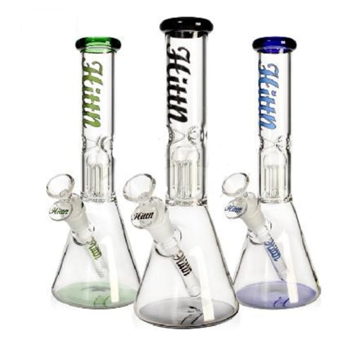 Hittn' Beaker w/ Tree Perc. 27cm Shenghong Glass