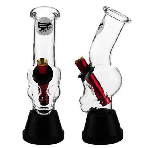 Tornado Skull Glass- 21cm Down Under Wholesalers