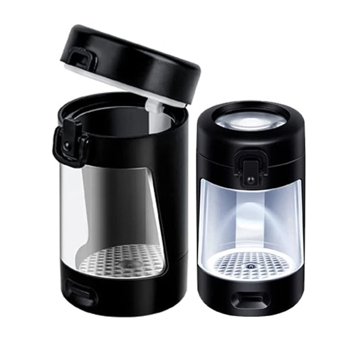 Stash Jar w/ LED & Magnifying Lid