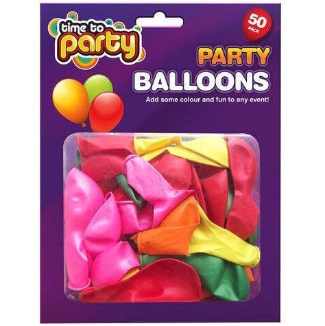 Party Balloons 50pk.