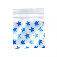 Pattern Bags, 32x32mm- Blue Stars