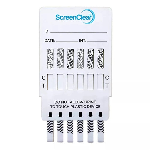 6-In-1 Urine Drug Test Kit Trio Trading