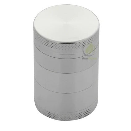 5pc Aluminium Grinder 30mm- Silver Wholesale Vaporizers