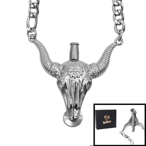 HP Steel Animal Pipe Necklace DHGate