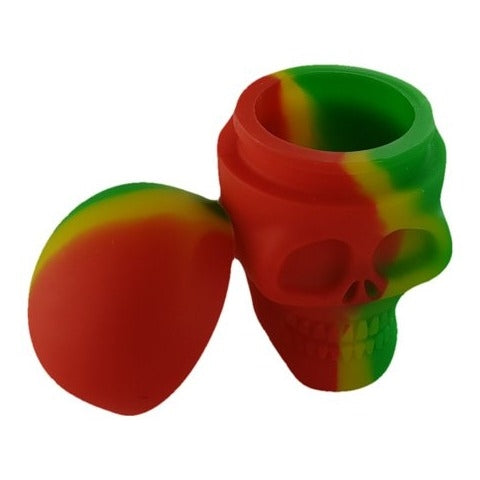 Silicone Skull Stash