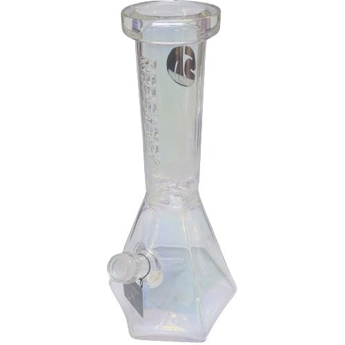 SA Premium Beaker- Pink Rainbow Hex Base 31cm