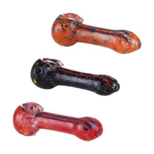 Glass Pipe- Candy 7cm