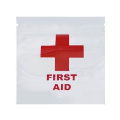 First Aid Mylar Bag- 11.5x10cm Near Dark
