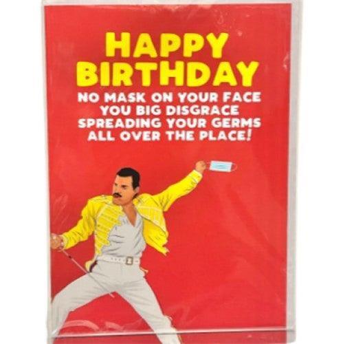 Freddy Mercury Card William Valentine