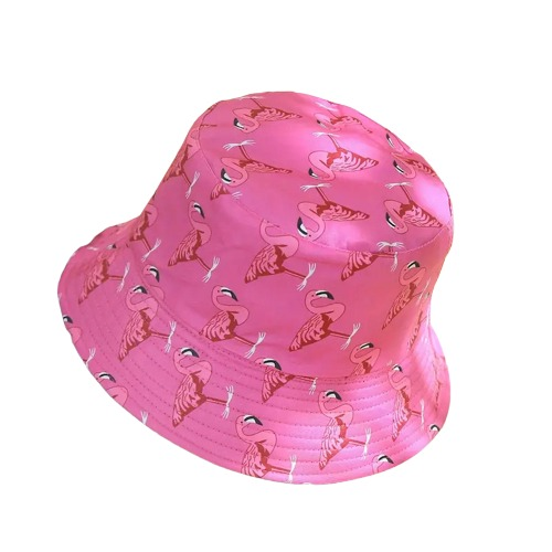 Flamingo Bucket Hat- Rose Red Temu