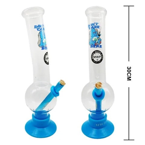 Large Bubble 30cm- Don't Care Bear (Blue) Trio Trading