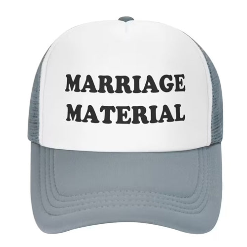 Marriage Material Cap