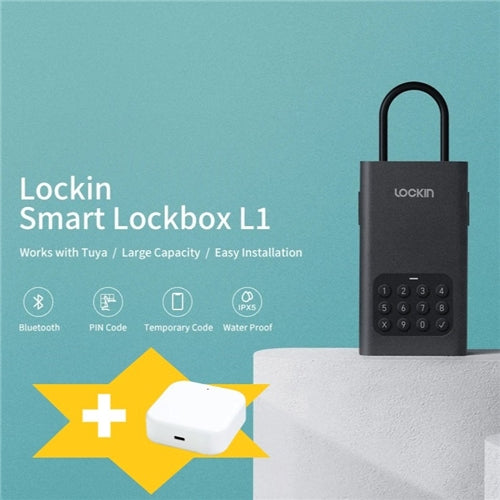 Lockin Smart Lockbox w/ Remote Gateway