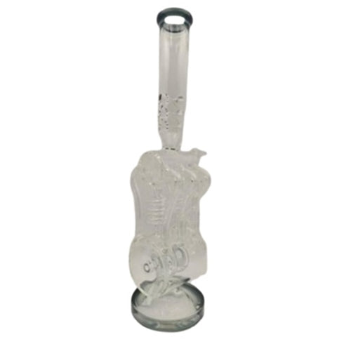 Glass Triple-Piston Recycler- 45cm Xu Bongs