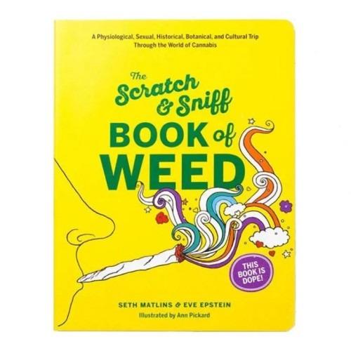 Scratch & Sniff Book of Weed Amazon