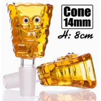 Spongebob Glass Cone- 14mm