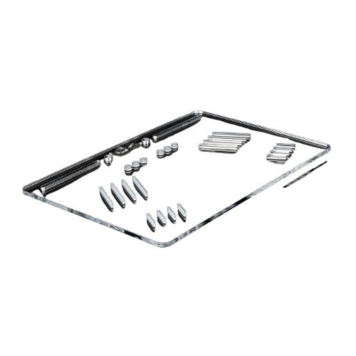 OG The Platter Snuff Board- Silver Mirror OG Snuff