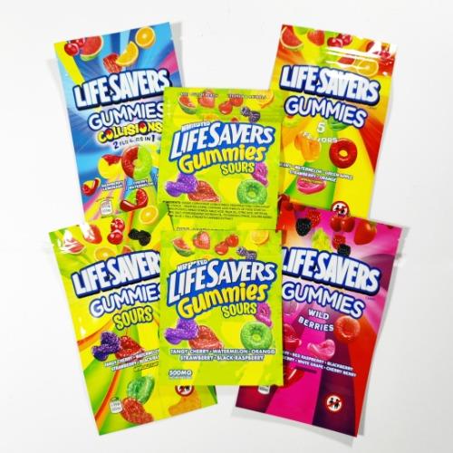 3pk Lifesavers Smell Proof Bag