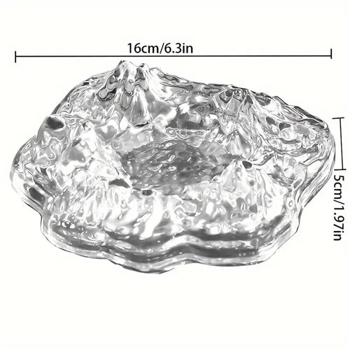Luxury Iceberg Ashtray- Clear Temu