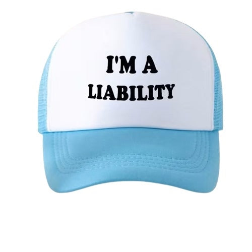 I'm a Liability Cap- Blue