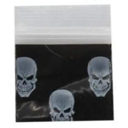 Pattern Bags, 25x25mm- Skull