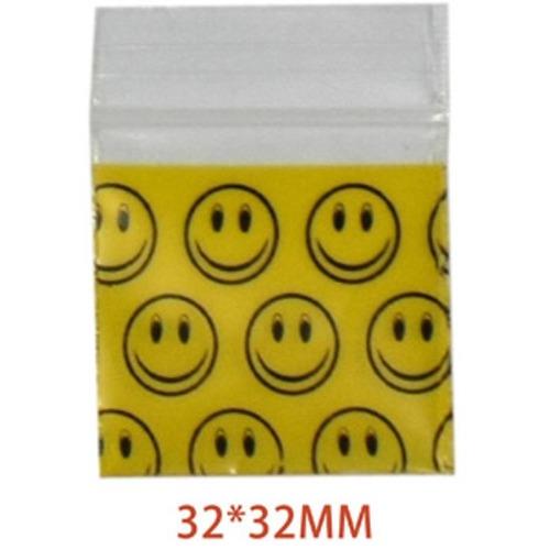 Pattern Bags, 32x32mm- Smiley Face