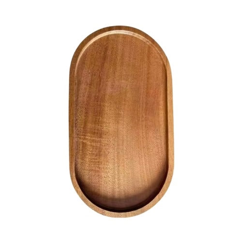 Wooden Oval Rolling Tray- Lge AliExpress