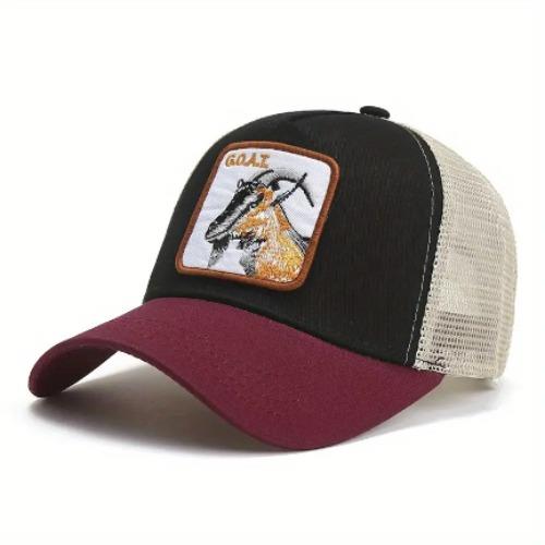 G.O.A.T. Cap- Wine Temu