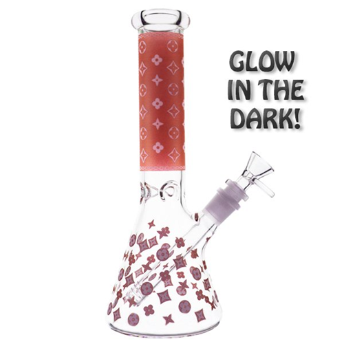 Glowing LV Beaker- 25cm Down Under Wholesalers