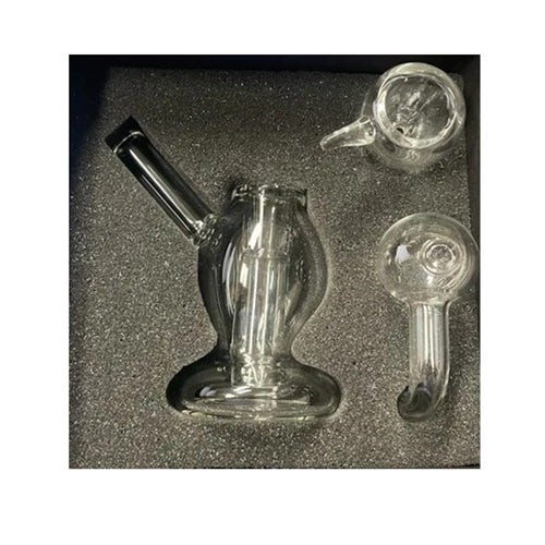 Mini Glass Water Pipe Set Cig Corp