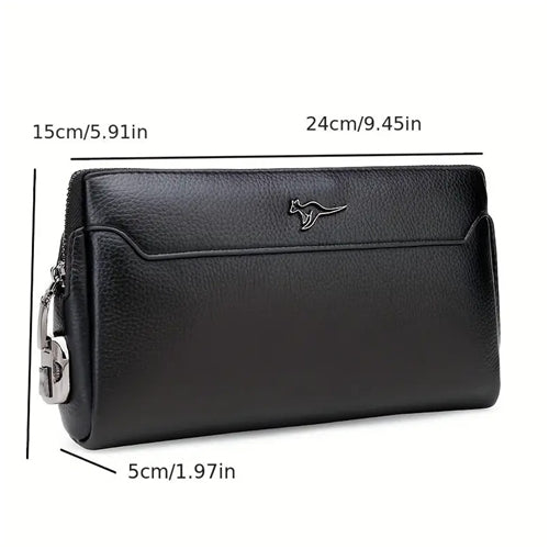 Lockable RFID-Blocking Bag- Brown