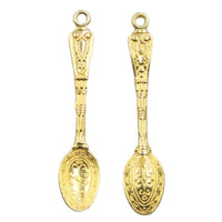 Charm Pattern Spoon- Gold