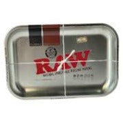Raw Silver Rolling Tray- Medium Cig Corp