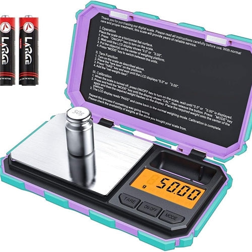 Tuff Scale 200x0.01g- Purple/Blue Amazon