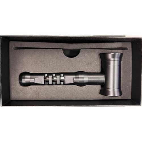 Glass/Metal Hammer Pipe Cig Corp