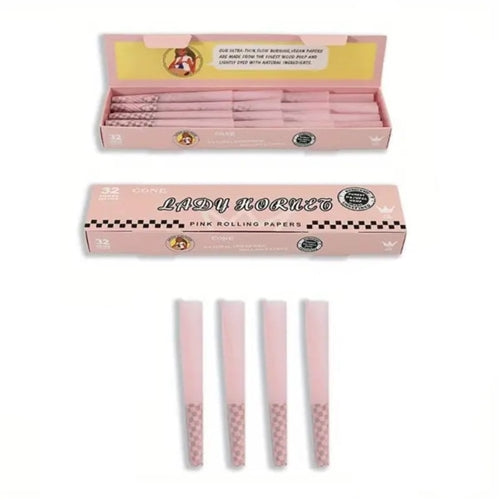 32pk Lady Hornet Pink 1 1/4 Cones