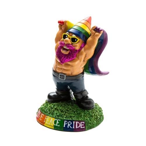 Pride Garden Gnome William Valentine